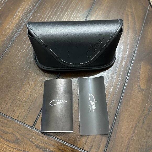 NEW Cazal Sunglasses 8042 Black Gold Gardient Lenses - Picture 8 of 8